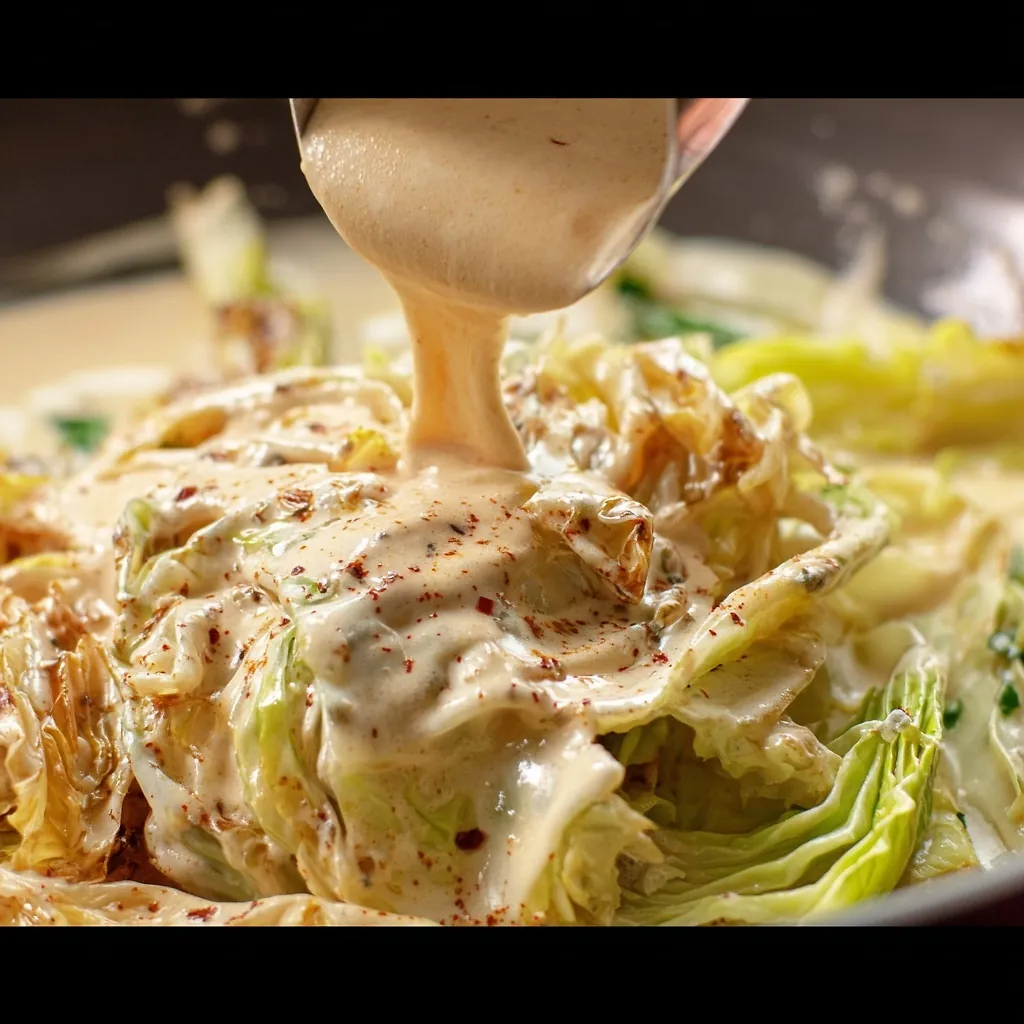 Marry Me Melting Cabbage with Creamy Tuscan Sauce Marry Me Melting Cabbage with Creamy Tuscan Sauce