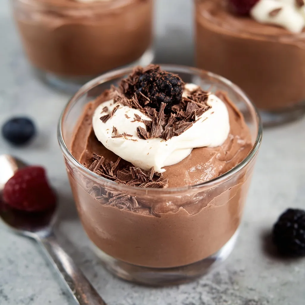 Cottage Cheese Chocolate Mousse – High-Protein 3-Ingredient Dessert Cottage Cheese Chocolate Mousse – High-Protein 3-Ingredient Dessert