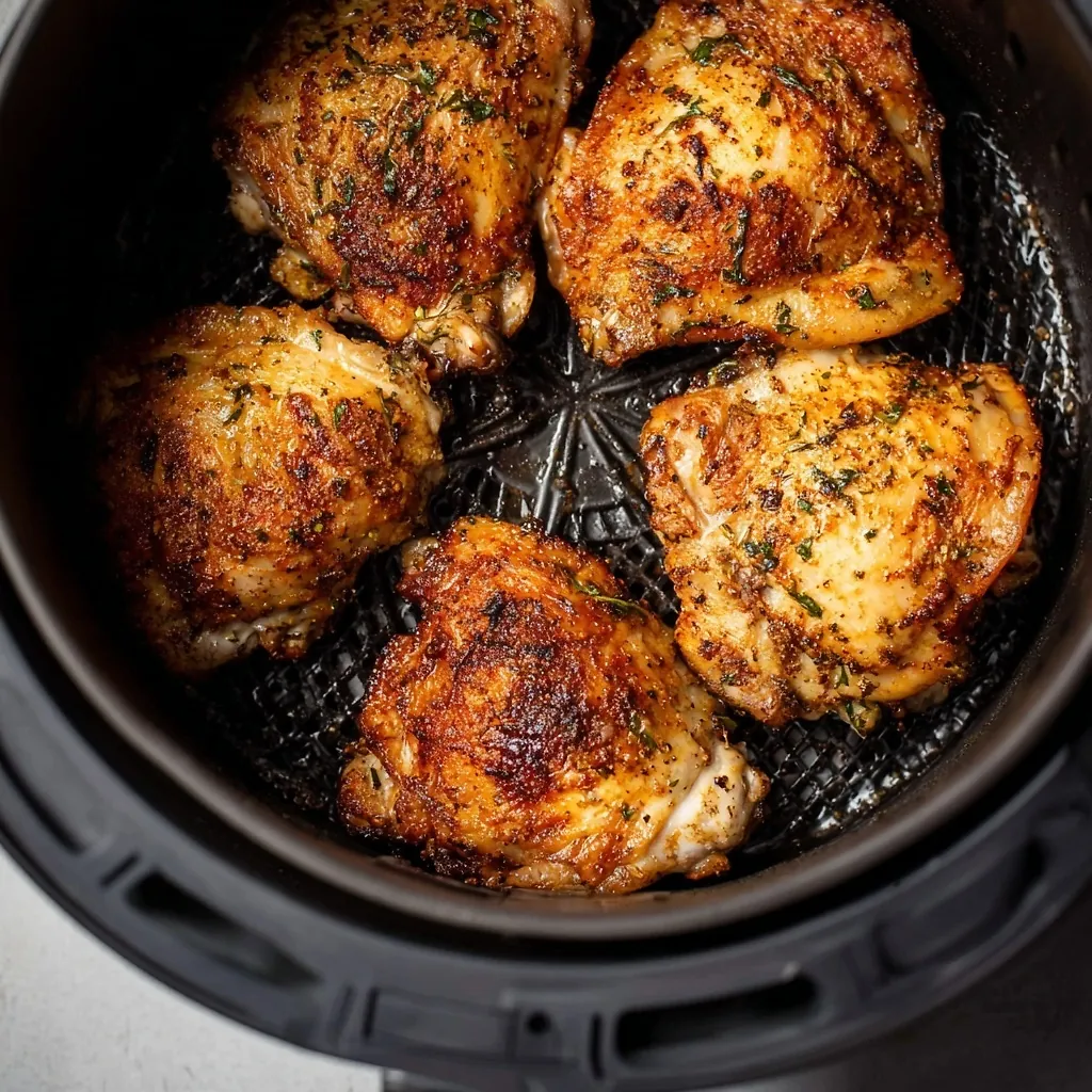 Perfect Air Fryer Chicken Thighs – 15-Minute Crispy Meal Perfect Air Fryer Chicken Thighs – 15-Minute Crispy Meal
