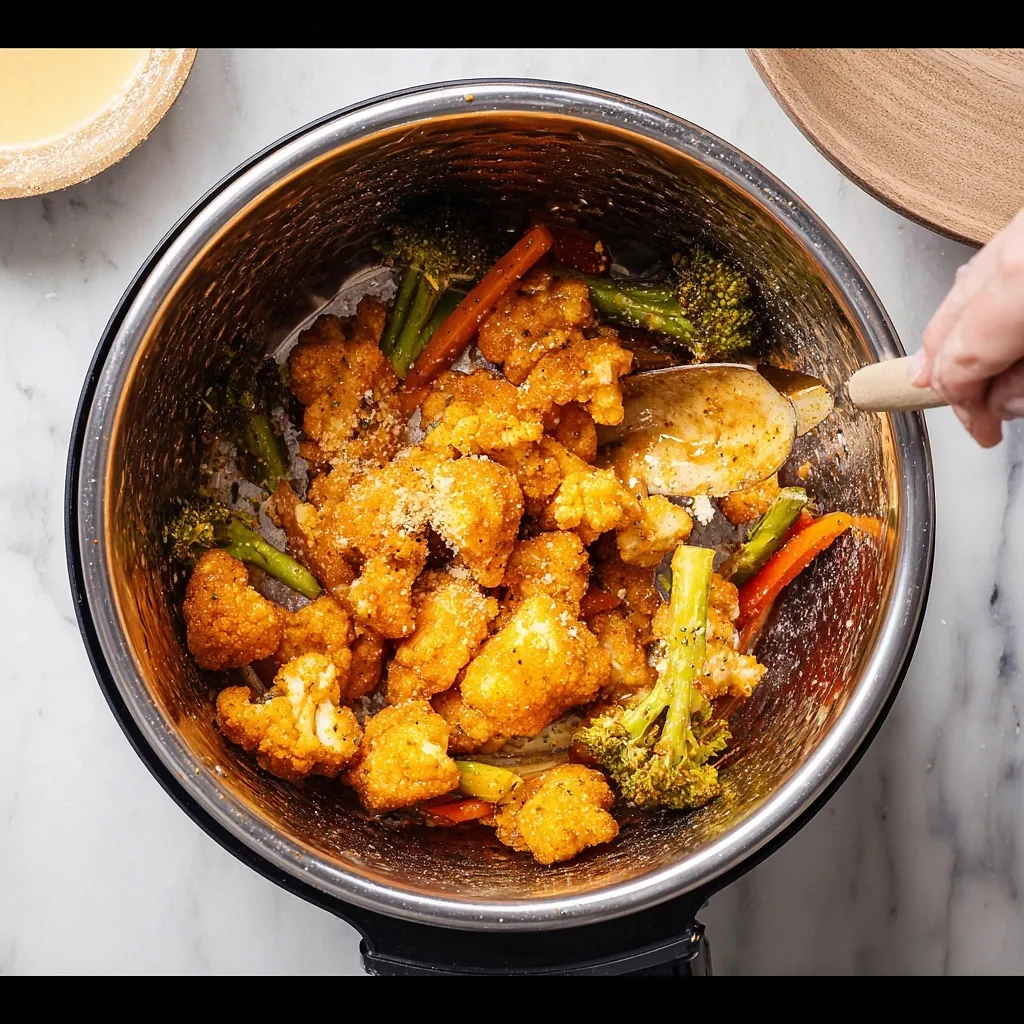 For Truly Crispy Air Fryer Veggies, Make This Batter 4 Perfectly seared For Truly Crispy Air Fryer Veggies, Make This Batter served professional style