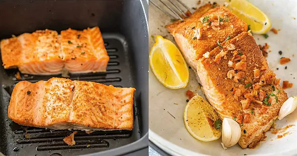 Garlic & Paprika Air Fryer Salmon – Perfect 15-Minute Meal Garlic & Paprika Air Fryer Salmon – Perfect 15-Minute Meal