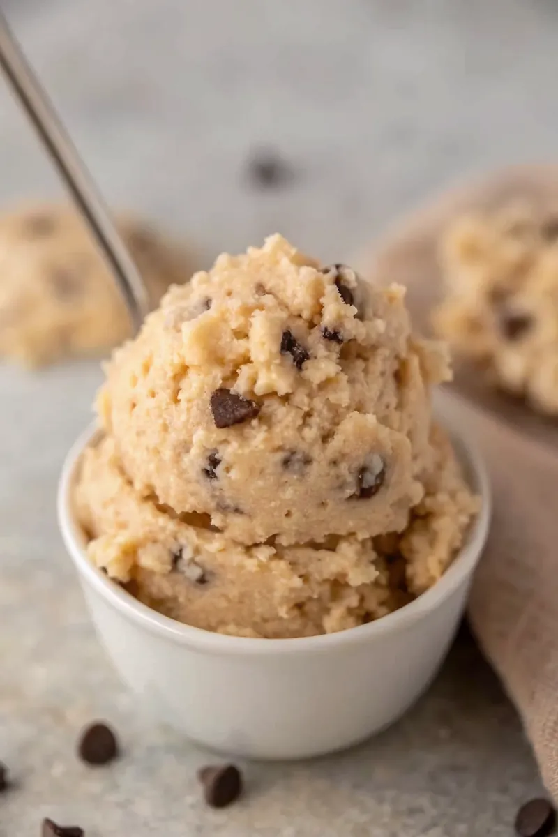 The Best Cottage Cheese Edible Cookie Dough 4 Perfectly seared The Best Cottage Cheese Edible Cookie Dough served professional style