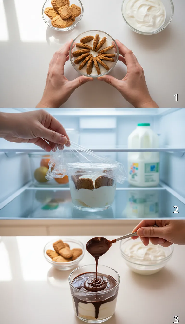 2-Ingredient Japanese Cheesecake - Perfect No-Bake High-Protein Treat 3 Step-by-Step High Heat Execution for 2-Ingredient Japanese Cheesecake