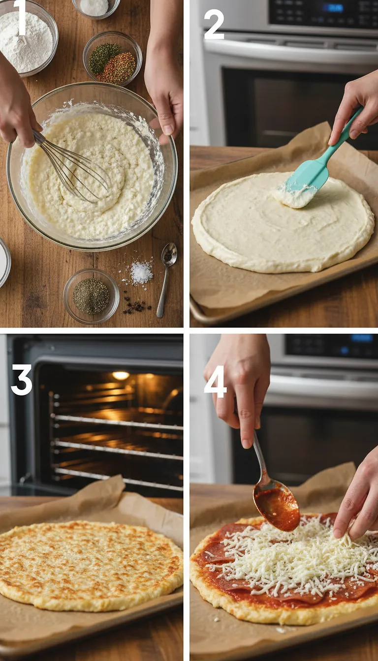 Cottage Cheese Flatbread Pizza: High-Protein 15-Minute Meal 3 Step-by-Step High Heat Execution for Cottage Cheese Flatbread Pizza