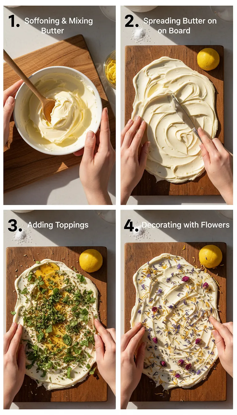 Step-by-Step High Heat Execution for Butter Board