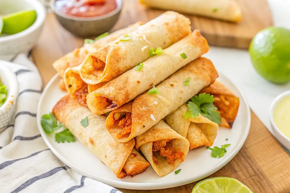 Air Fryer Chicken Taquitos Recipe Air Fryer Chicken Taquitos Recipe