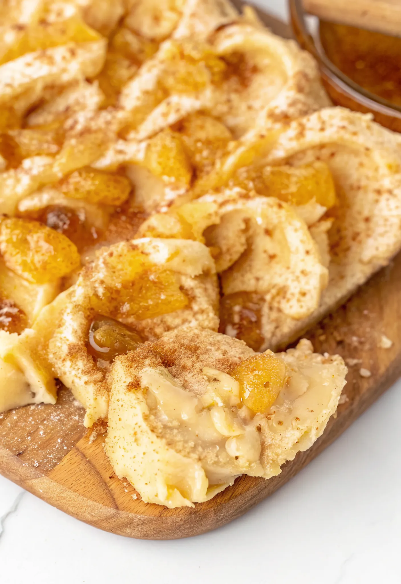 Perfectly seared Cinnamon Honey Butter Board served professional style