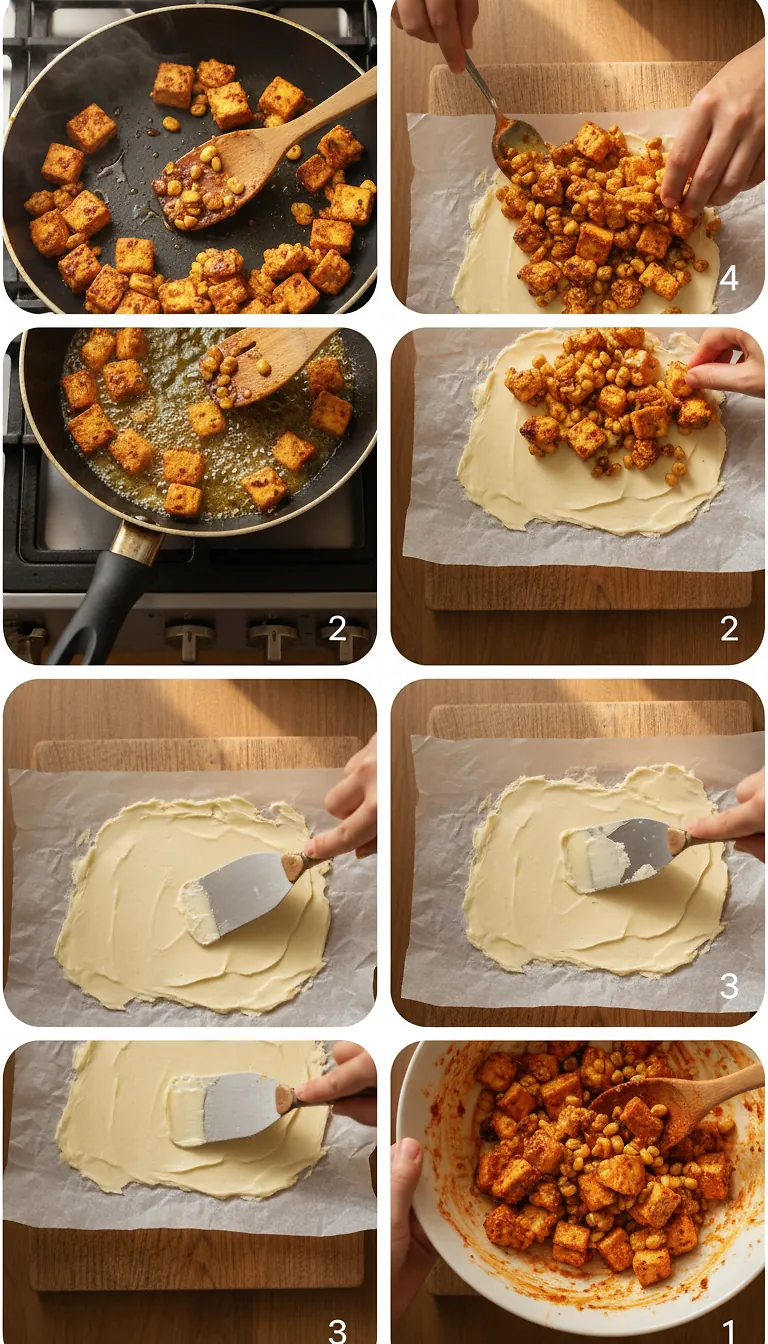 Tandoori Butter Board Perfect Party Appetizer 3 Step-by-Step High Heat Execution for Tandoori Butter Board