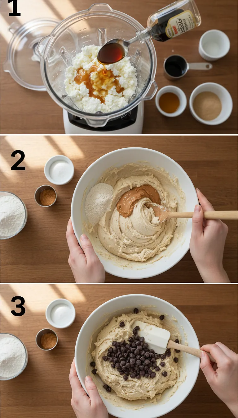Step-by-Step High Heat Execution for Cottage Cheese Cookie Dough
