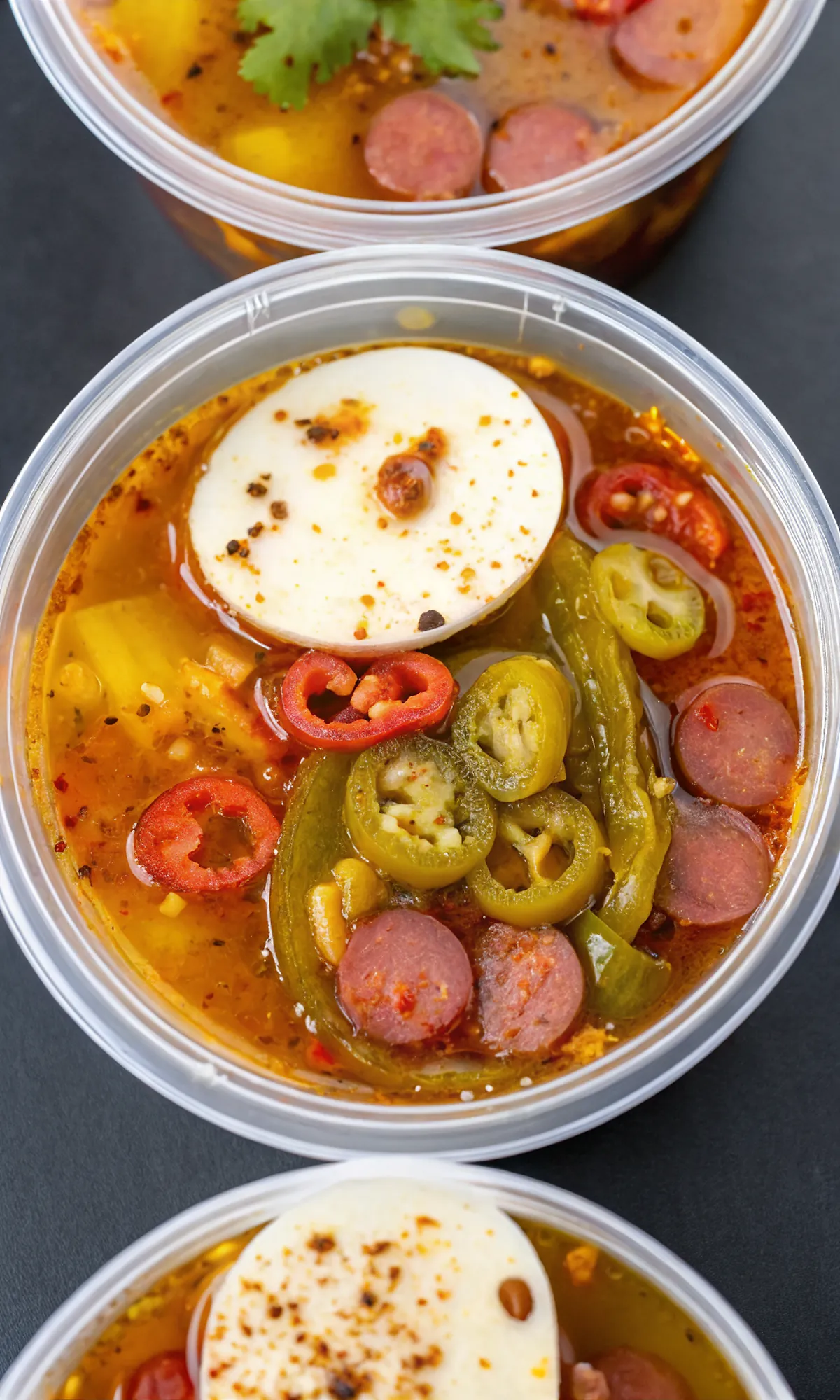 Perfectly seared Spicy Bowls served professional style