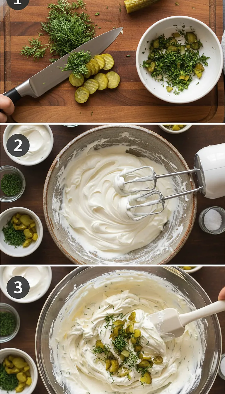 Step-by-Step High Heat Execution for Viral Dill Pickle Dip Recipe