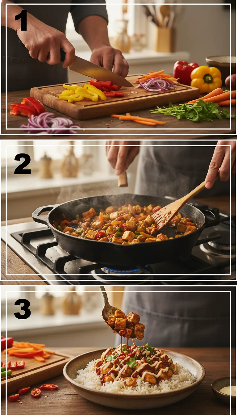 Step-by-Step High Heat Execution for Viral TikTok Spicy Bowl