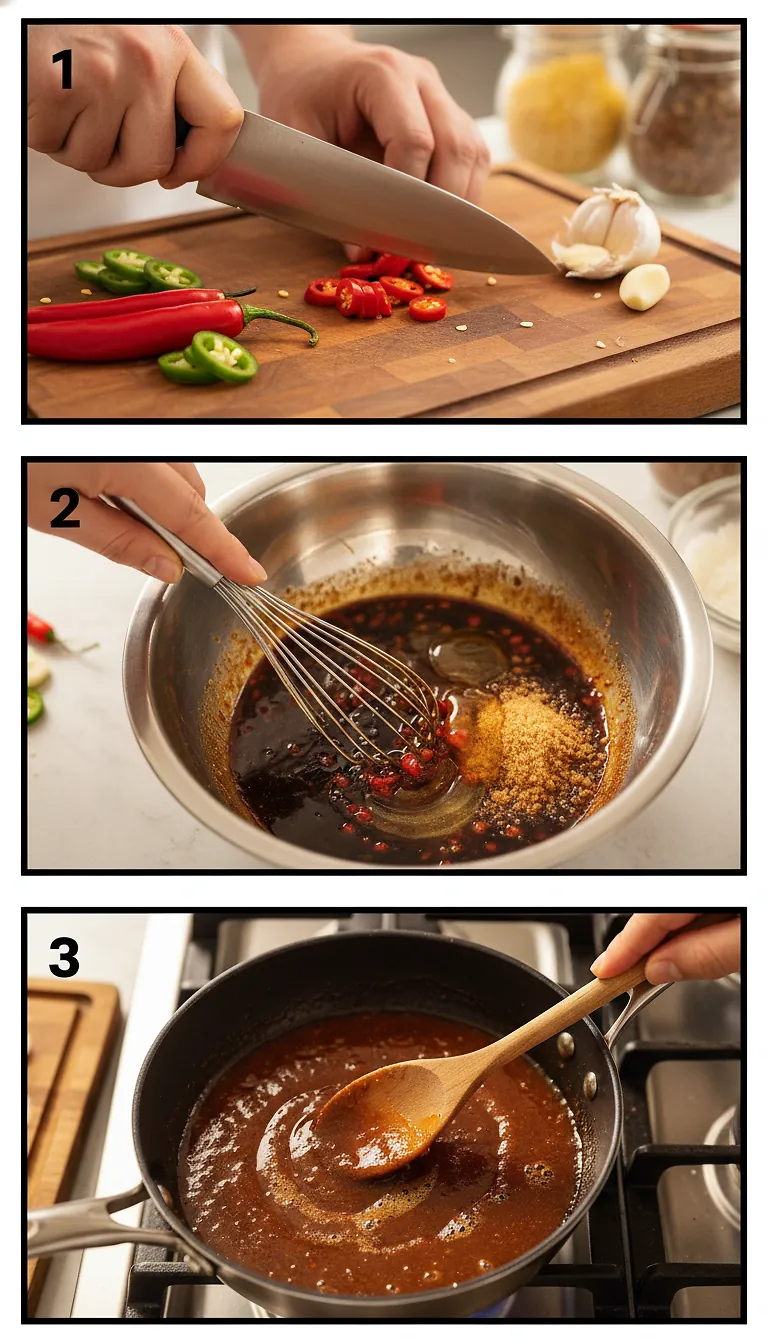 Step-by-Step High Heat Execution for Swicy Sauce
