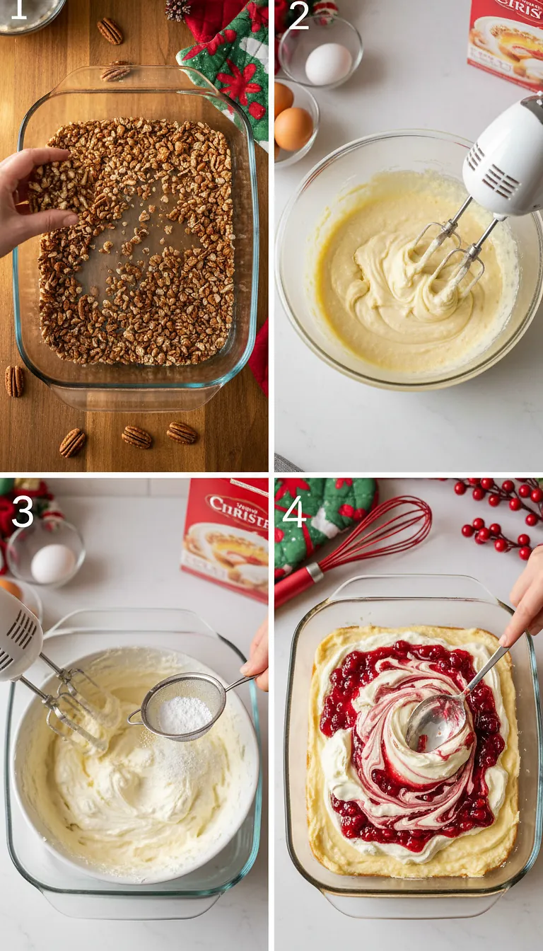 Step-by-Step High Heat Execution for Christmas Chaos Cake