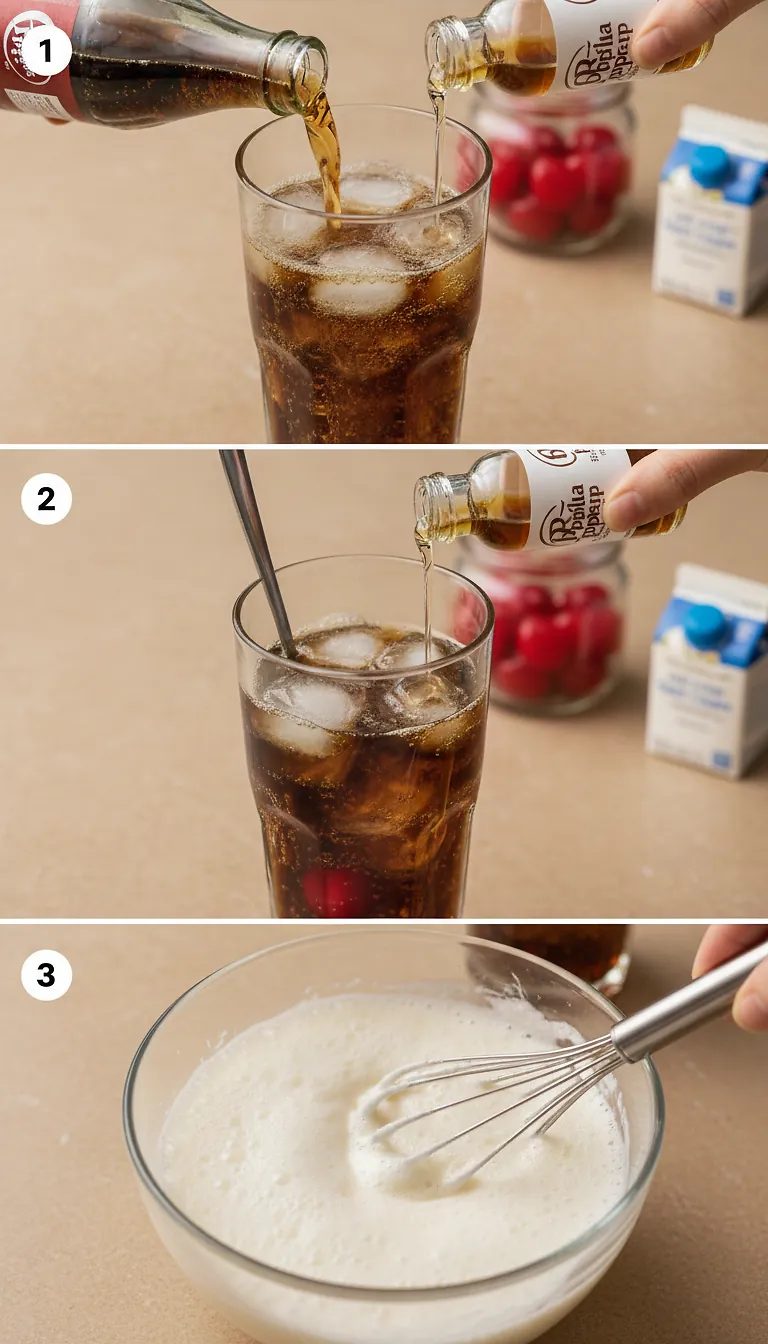 Step-by-Step High Heat Execution for Copycat McDonald's Dirty Dr Pepper